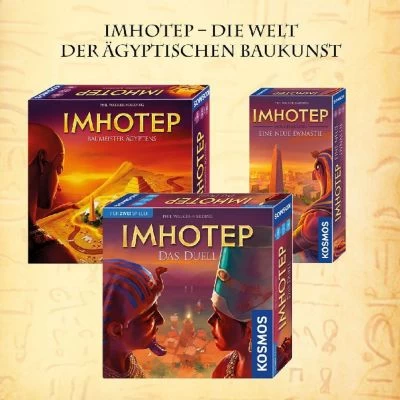 Kosmos Imhotep, Eine Neue Dynastie (Spiel-Zubehör) 6 Kosmos Imhotep, Eine Neue Dynastie (Spiel-Zubehör) – Bild 4