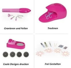 LENA Mani-Pedi Nail Salon, Faltschachtel -Spielzeugladen 11030917 03