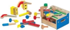 Melissa & Doug Werkbank Aus Holz Mit Hammer Und Säge -Spielzeugladen 11154593 03