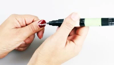 Amewi Creative Nails Lackstift, 2er Set, Dunkelrot / Königsblau 4 Amewi Creative Nails Lackstift, 2er Set, Dunkelrot / Königsblau – Bild 2