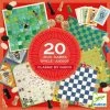 DJECO 15 DJ05219 Familienspiele Traditionelle Klassische 20 Spiele, Bunt -Spielzeugladen 11235998 01
