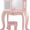 KidKraft Frisiertisch & Hocker Prinzessin, Rosa -Spielzeugladen 11857221 01