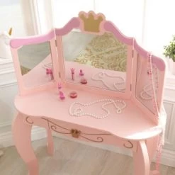 KidKraft Frisiertisch & Hocker Prinzessin, Rosa 13 KidKraft Frisiertisch & Hocker Prinzessin, Rosa -Spielzeugladen 11857221 06