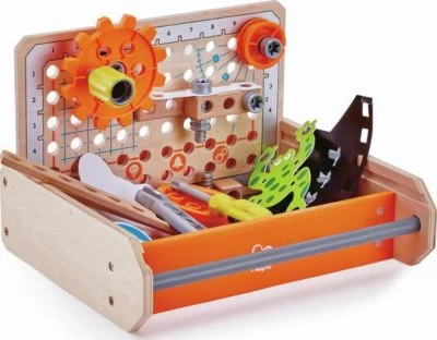 HAPE Tüftler Werkzeugkasten 3 HAPE Tüftler Werkzeugkasten