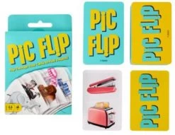 Mattel Games Pic Flip, Kartenspiel, Gesellschaftsspiel, Familienspiel -Spielzeugladen 14067423 03