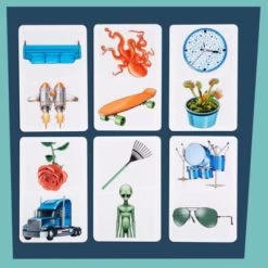 Mattel Games Pic Flip, Kartenspiel, Gesellschaftsspiel, Familienspiel -Spielzeugladen 14067423 04