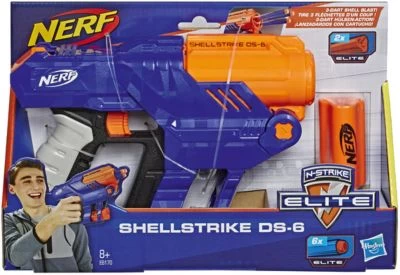 Nerf Elite Shellstrike DS-6 Blaster 4 Nerf Elite Shellstrike DS-6 Blaster – Bild 2