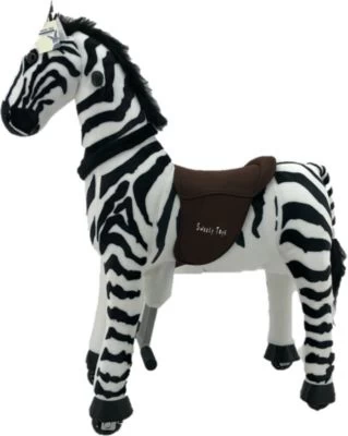 Sweety-Toys Sweety Toys 11384 Reittier Gross Zebra Auf Rollen 4 Sweety-Toys Sweety Toys 11384 Reittier Gross Zebra Auf Rollen – Bild 2