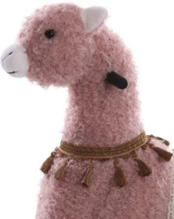 Sweety-Toys Sweety Toys 11391 Reittier Groß Alpaka Rosa Auf Rollen, 104 Cm -Spielzeugladen 14363163 03