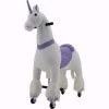 Sweety-Toys Sweety Toys 11346 Reittier Groß Lila Einhorn Auf Rollen, 104 Cm -Spielzeugladen 14363175 01