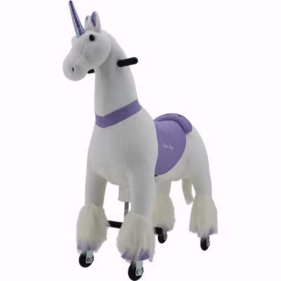 Sweety-Toys Sweety Toys 11346 Reittier Groß Lila Einhorn Auf Rollen, 104 Cm 3 Sweety-Toys Sweety Toys 11346 Reittier Groß Lila Einhorn Auf Rollen, 104 Cm