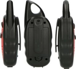 Alecto FR-05RD - Walkie Talkie Set Für Kinder - Reichweite Von Bis Zu 3 Kilometern, Schwarz/rot -Spielzeugladen 15254932 03