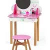 Janod Schmink- Und Frisiertisch "P'tite Miss" Mit Hocker Und Zubehör, 10 Teile -Spielzeugladen 15452741 01