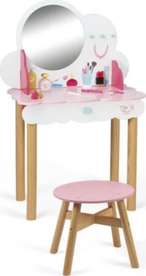 Janod Schmink- Und Frisiertisch "P'tite Miss" Mit Hocker Und Zubehör, 10 Teile 6 Janod Schmink- Und Frisiertisch "P'tite Miss" Mit Hocker Und Zubehör, 10 Teile – Bild 4