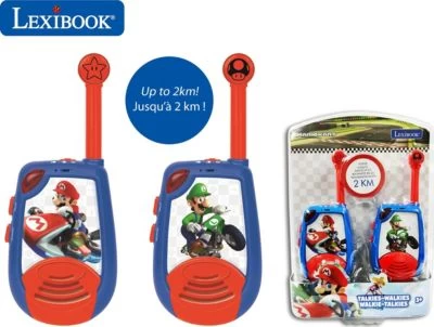 LEXIBOOK Mario Kart Walkie Talkie (2 Km Reichweite) 5 LEXIBOOK Mario Kart Walkie Talkie (2 Km Reichweite) – Bild 3