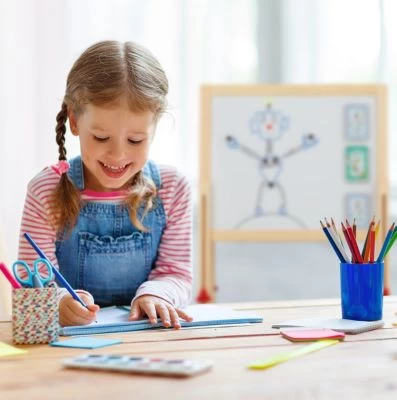 Relaxdays Standtafel Für Kinder Höhenverstellbar 5 Relaxdays Standtafel Für Kinder Höhenverstellbar – Bild 3