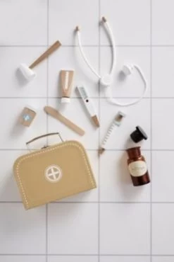 Kids Concept Arztkoffer Mit Instrumenten Gelb Arztkoffer -Spielzeugladen 15908276 04