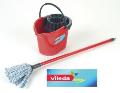 Klein Vileda Wischmop Mit Eimer Haushaltsgerät 3 Klein Vileda Wischmop Mit Eimer Haushaltsgerät