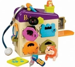 B. Toys B.Toys Tierarztkoffer Mit Stofftieren Und Zubehör, 8tlg. Set