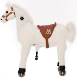 ANIMAL RIDING Reittier Pferd Snowy Auf Rollen, Small