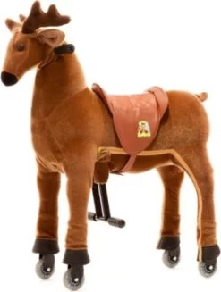 ANIMAL RIDING Reittier Elch Rudi Auf Rollen, Medium/Large