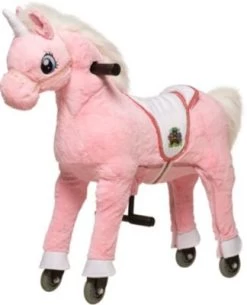 ANIMAL RIDING Reittier Einhorn Rosalie Auf Rollen, Inkl. Decke Small