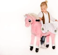ANIMAL RIDING Reittier Einhorn Rosalie Auf Rollen, Inkl. Decke Small -Spielzeugladen 16981972 05