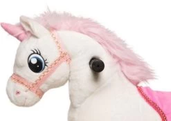 ANIMAL RIDING Reittier Einhorn Melodie Auf Rollen,inkl. Decke, Small -Spielzeugladen 16981978 04