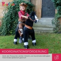 PonyCycle Kinder Reittiere Black Beauty Pferd Small Mit Sound - 3 Jahre Garantie -Spielzeugladen 17022967 04