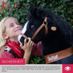 PonyCycle Kinder Reittiere Black Beauty Pferd Small Mit Sound - 3 Jahre Garantie -Spielzeugladen 17022967 06