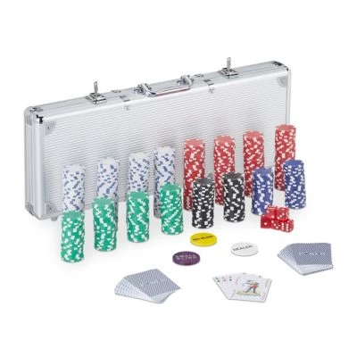Relaxdays Pokerkoffer Mit 500 Chips 3 Relaxdays Pokerkoffer Mit 500 Chips