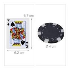 Relaxdays Pokerkoffer Mit 500 Chips 12 Relaxdays Pokerkoffer Mit 500 Chips -Spielzeugladen 17580734 05