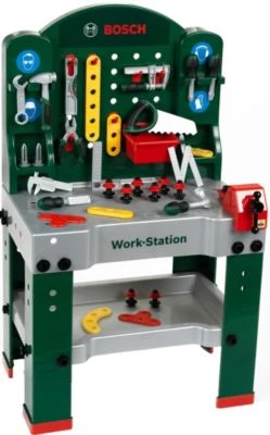 Klein BOSCH Große Werkbank, Grün 3 Klein BOSCH Große Werkbank, Grün