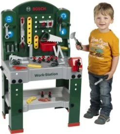 Klein BOSCH Große Werkbank, Grün 8 Klein BOSCH Große Werkbank, Grün -Spielzeugladen 1896047 03