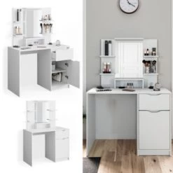 Vicco Schminktisch Ruben Weiß Frisiertisch Frisierkommode Schminkkommode Kommode -Spielzeugladen 19337150 03