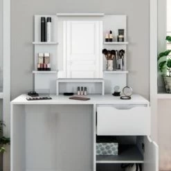 Vicco Schminktisch Ruben Weiß Frisiertisch Frisierkommode Schminkkommode Kommode -Spielzeugladen 19337150 05