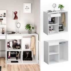 Vicco Beistellschrank Anstellschrank Für Schminktisch Isabelle Mit Schublade -Spielzeugladen 19337385 03