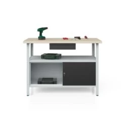 Werkbank Mit Schublade Grau -Spielzeugladen 19872885 04