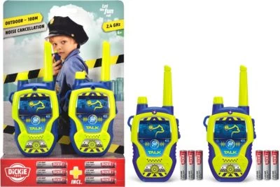 Dickie Toys Walkie Talkie Police 6 Dickie Toys Walkie Talkie Police – Bild 4