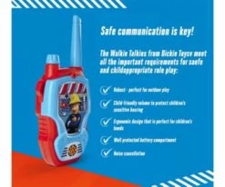 Dickie Toys Feuerwehrmann Sam Walkie Talkie -Spielzeugladen 20313445 04