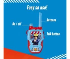 Dickie Toys Feuerwehrmann Sam Walkie Talkie -Spielzeugladen 20313445 06