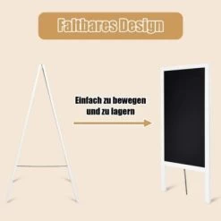COSTWAY® Kreidetafel Beidseitig -Spielzeugladen 21653257 06
