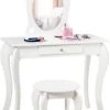 COSTWAY® Schminktisch Kinder Frisiertisch 1 COSTWAY® Schminktisch Kinder Frisiertisch -Spielzeugladen 21653373 01