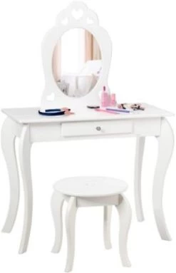 COSTWAY® Schminktisch Kinder Frisiertisch -Spielzeugladen 21653373 04