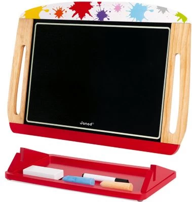 Janod Tisch- Und Kreidetafel Splash Mit Zubehör 7 Janod Tisch- Und Kreidetafel Splash Mit Zubehör – Bild 5