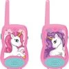 LEXIBOOK Einhorn Walkie-Talkies, Gürtelclip, Batterie, Für Kinder -Spielzeugladen 21728216 01