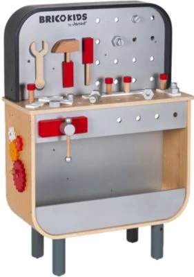 Janod Brico'kids Werkbank Beidseitig (28 Teile Zubehör) 3 Janod Brico'kids Werkbank Beidseitig (28 Teile Zubehör)