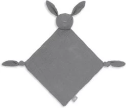 Jollein Schmusetuch Bunny Ears Storm Grey