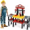 COSTWAY® Werkbank 121-teiliges Kinder -Spielzeugladen 22987592 01