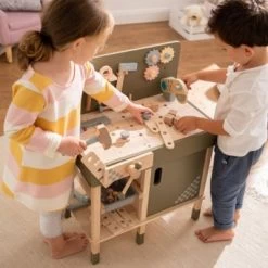 Howa Werkbank Für Kinder Aus Holz Mit 47 Tlg. Zubehör Kinderwerkbank -Spielzeugladen 23189689 05